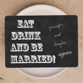 Erneuern Sie Ihren Drink und Verheiratet sein Einladung