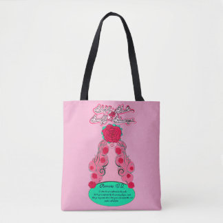 Erneuern Sie Ihren Geist - Erröten Sie die Rose Tasche