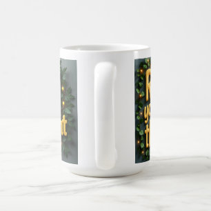Erneuern Sie Ihren Geist mit Gedanken Inspirations Kaffeetasse