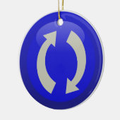 Erneuern Sie Ikone Keramik Ornament (Links)