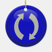 Erneuern Sie Ikone Keramik Ornament (Hinten)