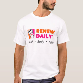 Erneuern Sie Tageszeitung: Restaurant-Parodie T-Shirt