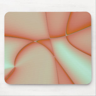 Erneuerte Pfirsich konvexe Ausschnitte Mousepad