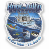 Erneuerter Original-Boot-Logo-Aufkleber Aufkleber (Vorderseite)