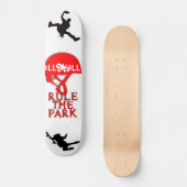 Erneuertes Baut.-Brett ILLskILL Skateboard (Vorderseite)