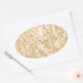 Erneuerung der OSB-Musterchipplatine Ovaler Aufkleber (Umschlag)