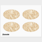 Erneuerung der OSB-Musterchipplatine Ovaler Aufkleber (Blatt)