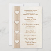 ERNEUERUNG DER VOWS-EINLADUNG - GEMEINSAME ANHÖRUN EINLADUNG (Rückseite)