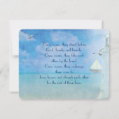 Erneuerung des Nautic White Lighthouse Einladung (Vorderseite)