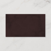 Erneuerungs-Juwel-Visitenkarte Visitenkarte (Rückseite)