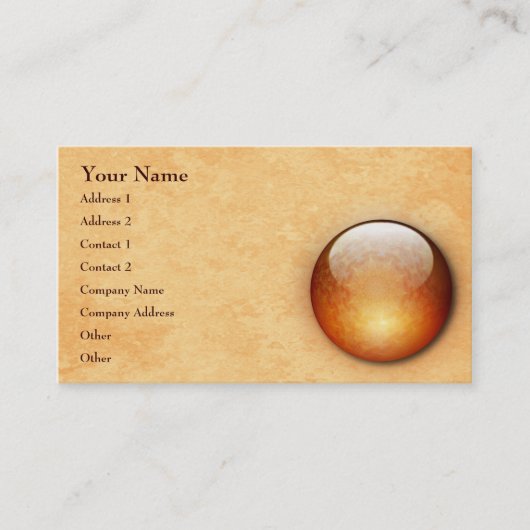 Erneuerungs-Juwel-Visitenkarte Visitenkarte (Vorderseite)