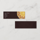 Erneuerungs-Mandala-Profil-Visitenkarte Mini Visitenkarte (Vorne/Hinten)