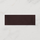 Erneuerungs-Mandala-Profil-Visitenkarte Mini Visitenkarte (Rückseite)