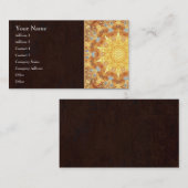 Erneuerungs-Mandala-Visitenkarte Visitenkarte (Vorne/Hinten)