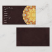 Erneuerungs-Mandala-Visitenkarte Visitenkarte (Vorne/Hinten)