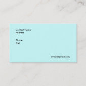 Erneuerungs-Visitenkarten Visitenkarte (Rückseite)