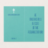 ERNEUERUNGSTAG/OSTERN +++Faltkarte (Außenseite Aufgefaltet)