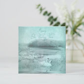 ERNEUERUNGSVOWS-EINLADUNG - LANDSCHAFTLICHER SCHWA EINLADUNG (Stehend Vorderseite)