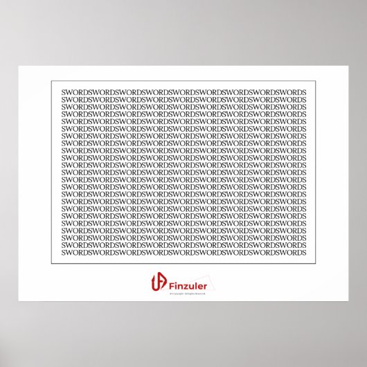 ERNEUT BESTELLEN? POSTER (Vorne)