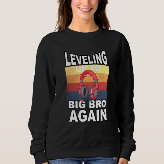Erneut den Gamer Brother 5 Sweatshirt (Vorderseite)
