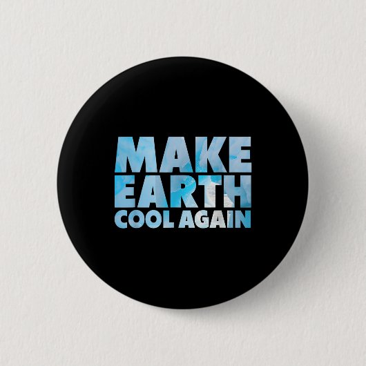 Erneut die Umwelterklärung Cool machen Button (Vorderseite)