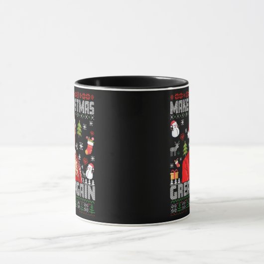 ERNEUT GROSSARTIGE CHRISTMAS | Trump Black Tasse (Zentrum)
