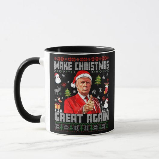 ERNEUT GROSSARTIGE CHRISTMAS | Trump Black Tasse (Links)