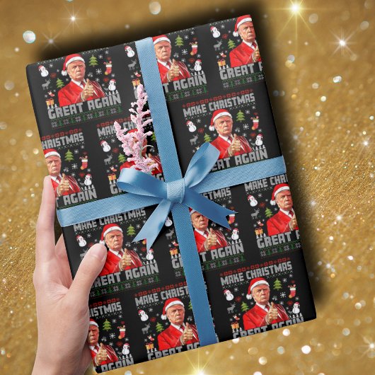 ERNEUT GROSSARTIGE CHRISTMAS | Trump Geschenkpapier