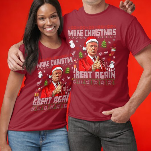 ERNEUT GROSSARTIGE CHRISTMAS | Trump Red T-Shirt