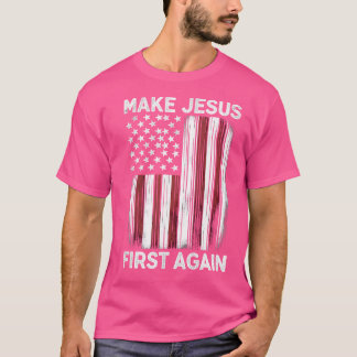Erneut Jesus Christliches Gebet katholisch machen T-Shirt