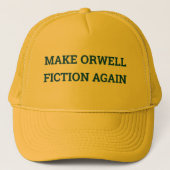 ERNEUT ORWELLE FIKTION DER Baseballkappe Truckerkappe (Vorderseite)