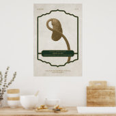 ERNEUT WACHSEN - REIHE ENTWICKLUNGSPOSTER POSTER (Küche)