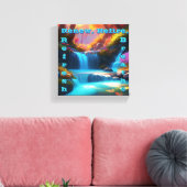 Erneute Feuererholung Leinwanddruck (Insitu (Wohnzimmer))