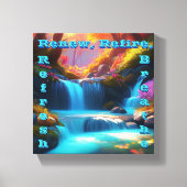 Erneute Feuererholung Leinwanddruck (Vorderseite)