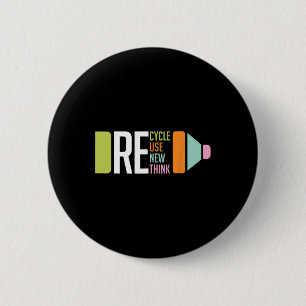 Erneute Neuausrichtung von Krisen - Umwelt gerecyc Button