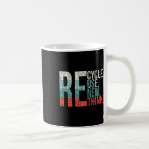Erneute Neuausrichtung von Krisen - Umwelt gerecyc Kaffeetasse