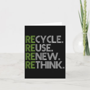 Erneute Neuausrichtung von Krisen - Umwelt gerecyc Karte