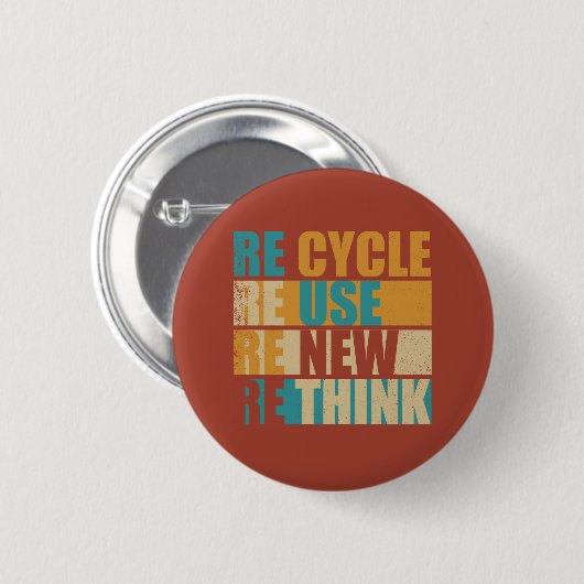 Erneute Neuüberlegung der Wiederverwendung gerecyc Button (Vorne & Hinten)