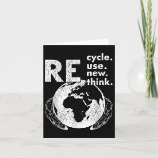 Erneute Nutzung gerecycelt Erdatmosphäre neu überd Karte