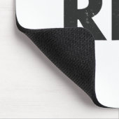 Erneute Nutzung gerecycelt Erdatmosphäre neu überd Mousepad (Ecke)