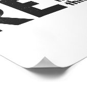 Erneute Nutzung gerecycelt Erdatmosphäre neu überd Poster (Ecke)