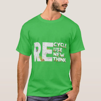 Erneute Nutzung recycle Earth Day 2 T-Shirt