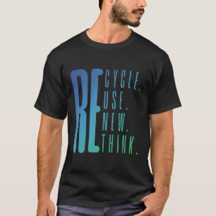 Erneute Wiederverwendung des Aktivismus-Erden-Tage T-Shirt