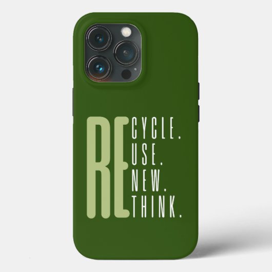 Erneute Wiederverwendung gerecycelt Case-Mate iPhone Hülle (Rückseite)