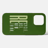 Erneute Wiederverwendung gerecycelt Case-Mate iPhone Hülle (Rückseite (Horizontal))