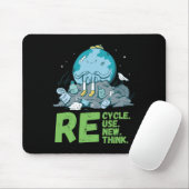 Erneute Wiederverwendung gerecycelt Erdentagesakti Mousepad (Mit Mouse)