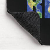 Erneute Wiederverwendung gerecycelt Öko-freundlich Mousepad (Ecke)