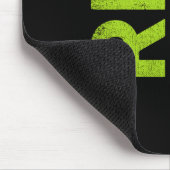Erneute Wiederverwendung gerecycelt Überdenken Sie Mousepad (Ecke)