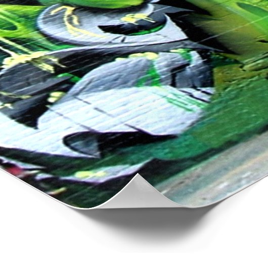 Erni vs. Cycle Battle Poster (Ecke)