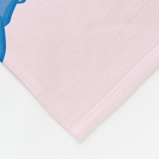 Ernie & Bert Big Valentine's Heart Fleecedecke (Ecke)